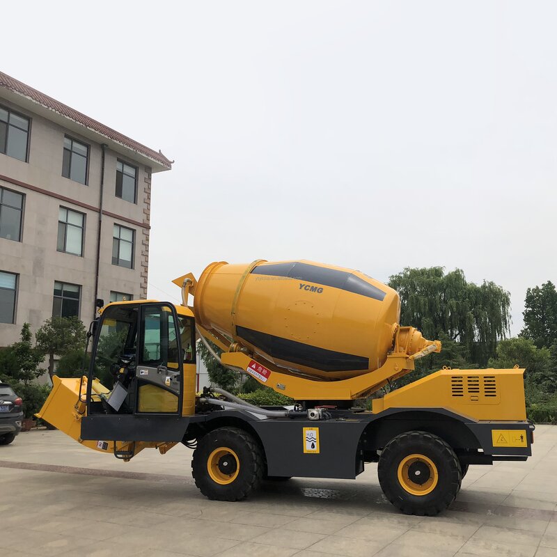 Concrete Mixer Supplier - Construction Equipment 5.5-45Cubic Meter Cement Mixer