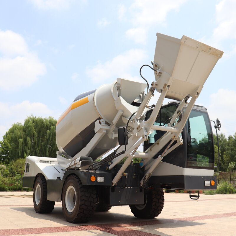 Diesel Concrete Mixer Truck Supplier - Portable Mobile 0.5-6.5 M3 with Engine Motor