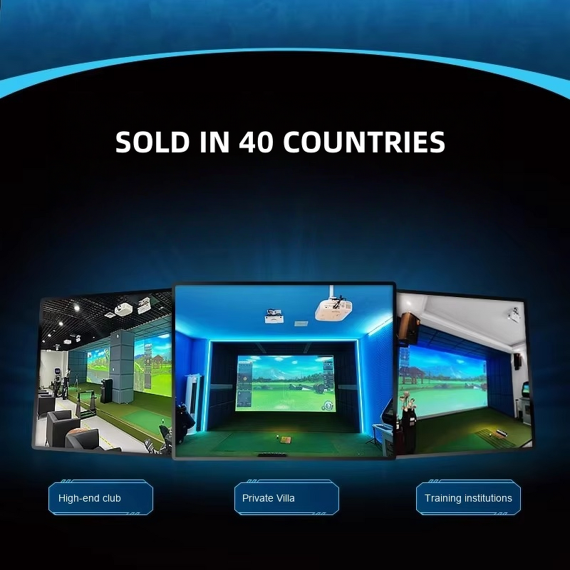 Golf Simulator Manufacturer - 4K Laser HD 3D Indoor Camera