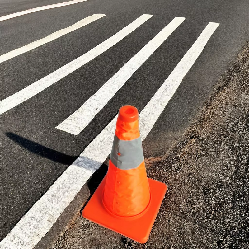 Traffic Cone Supplier - 45cm Retractable LED Light Reflective