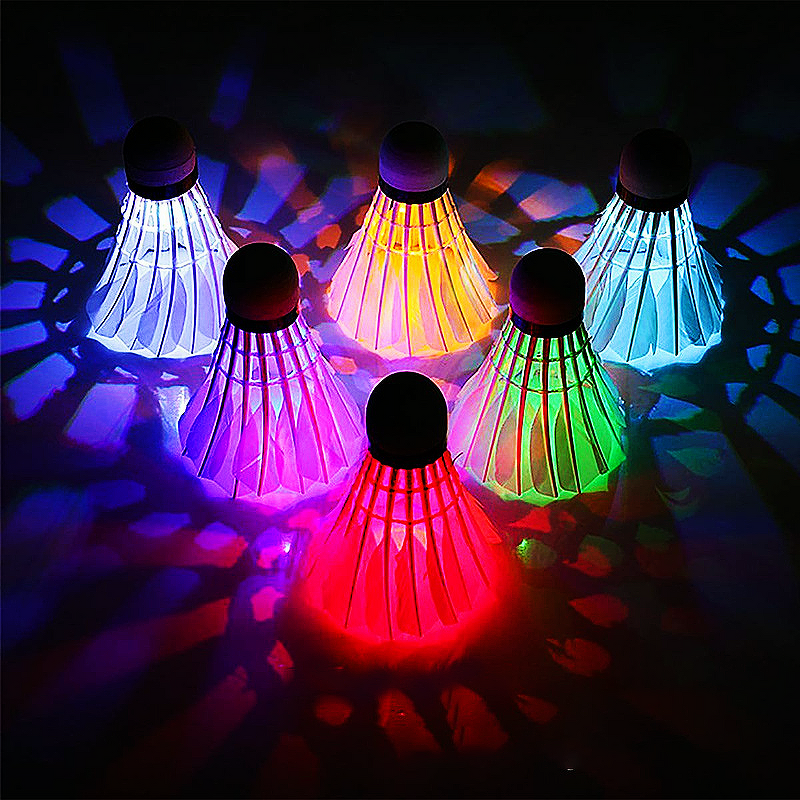 Badminton Shuttlecock Supplier - LED Goose Feather BWF Model