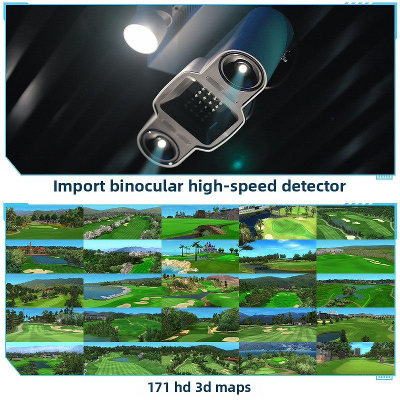 Golf Simulator Manufacturer - 4K Laser HD 3D Indoor Camera