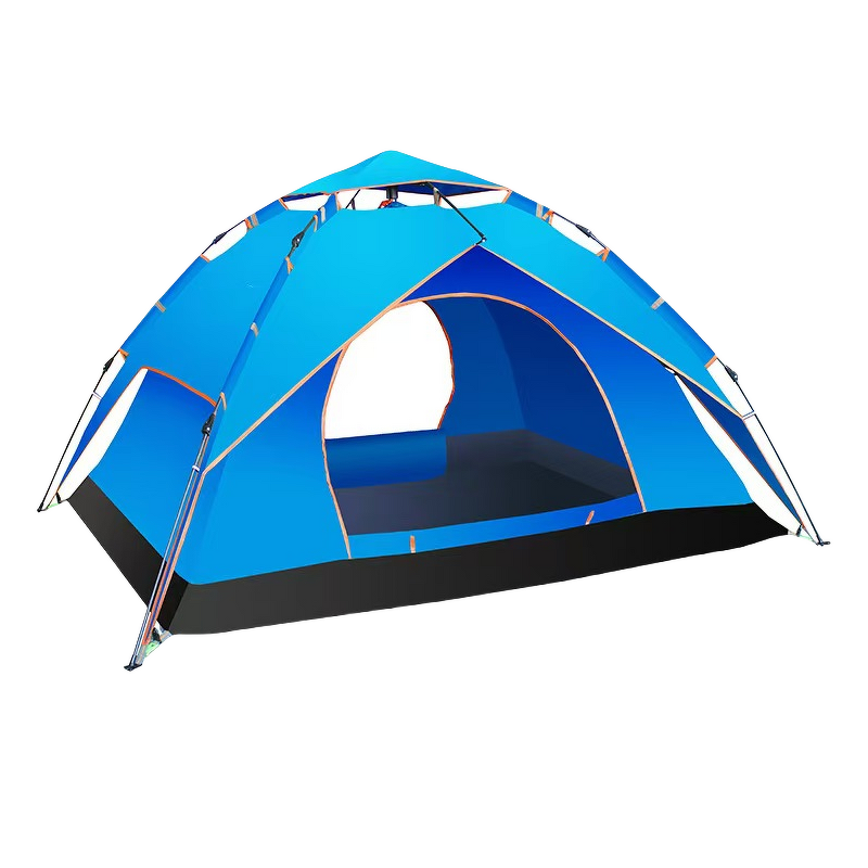 Camping Tent Manufacturer - 4-Person Double Layer Automatic Hydraulic