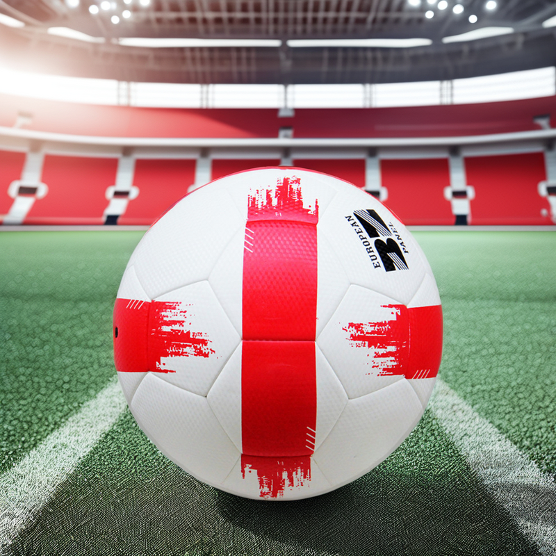 Soccer Ball Factory - Custom Logo Microfiber PU Rubber Size 5