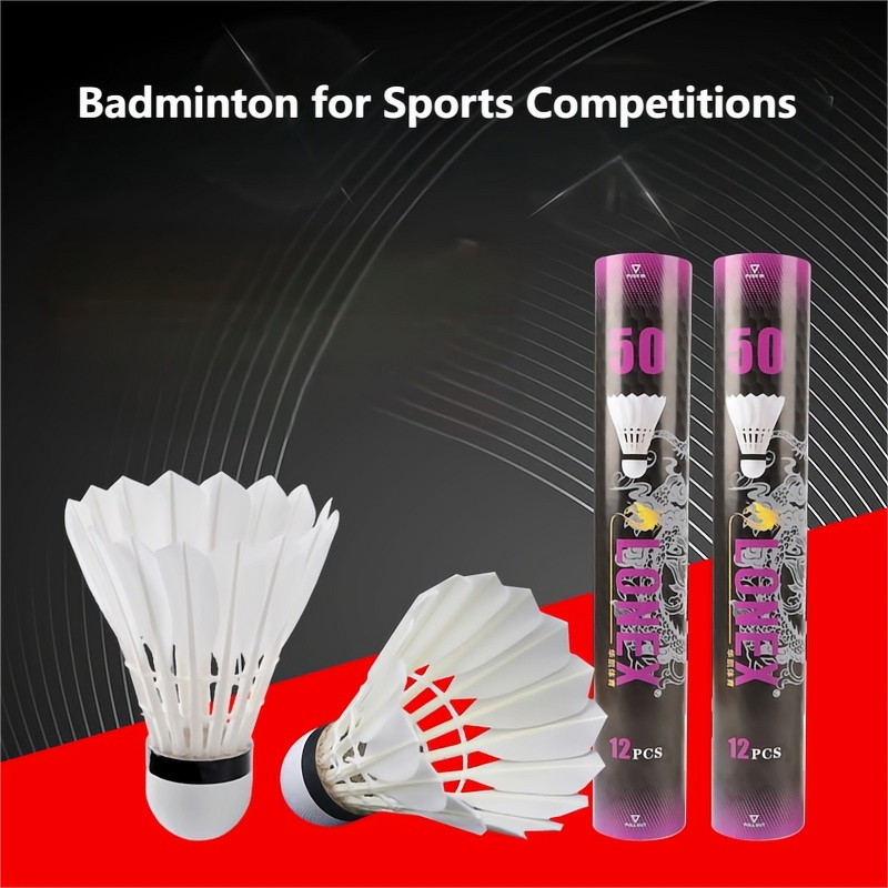 Badminton Shuttlecock Supplier - Factory Direct Goose Feather Cork