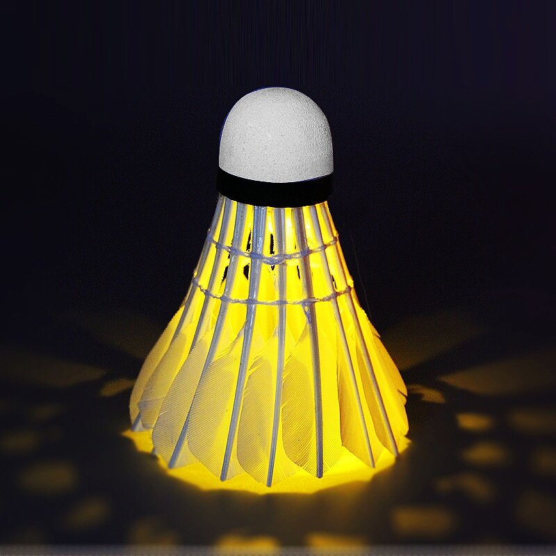 Badminton Shuttlecock Supplier - LED Goose Feather BWF Model