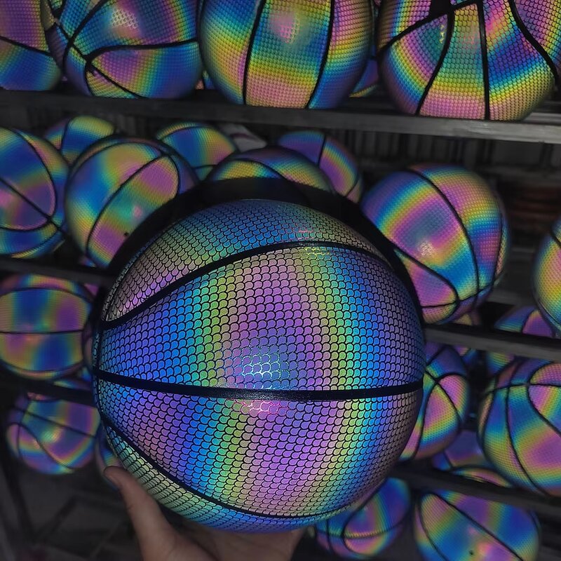 Training Basketball Manufacturer - Glow-in-the-Dark Reflective Custom
