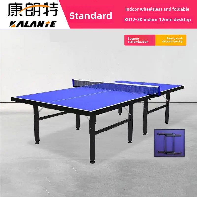 Table Tennis Table Factory - Foldable MDF Movable Net Indoor