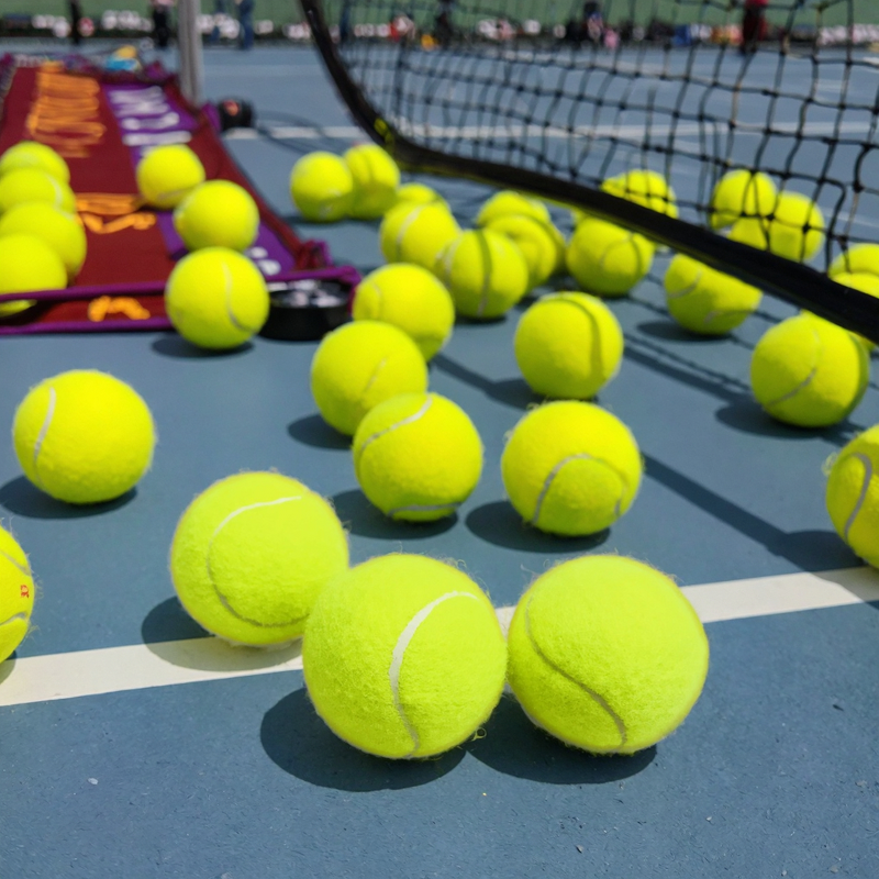 Tennis Ball Supplier - Custom 801 Beginner Training High Elasticity