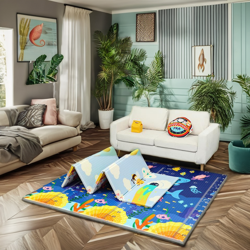 Play Gym Mat Supplier - Non-Toxic XPE Foam Easy Clean Custom