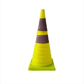 Traffic Cone Factory - 28-Inch Green Collapsible 1.8 Kg