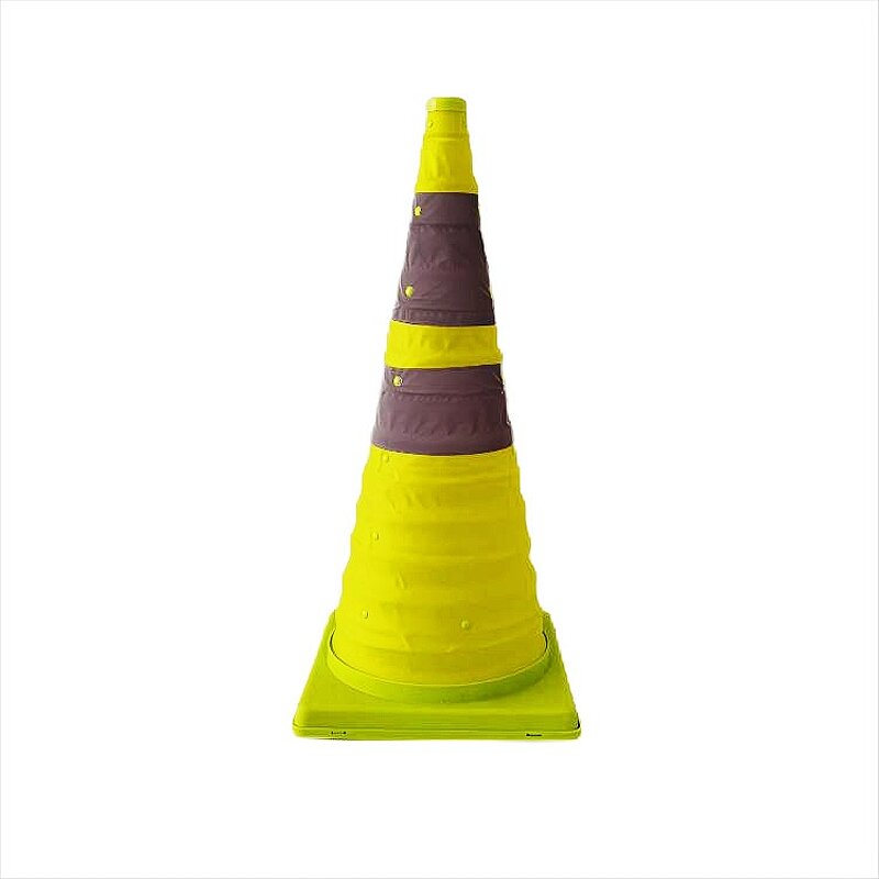 Traffic Cone Factory - 28-Inch Green Collapsible 1.8 Kg