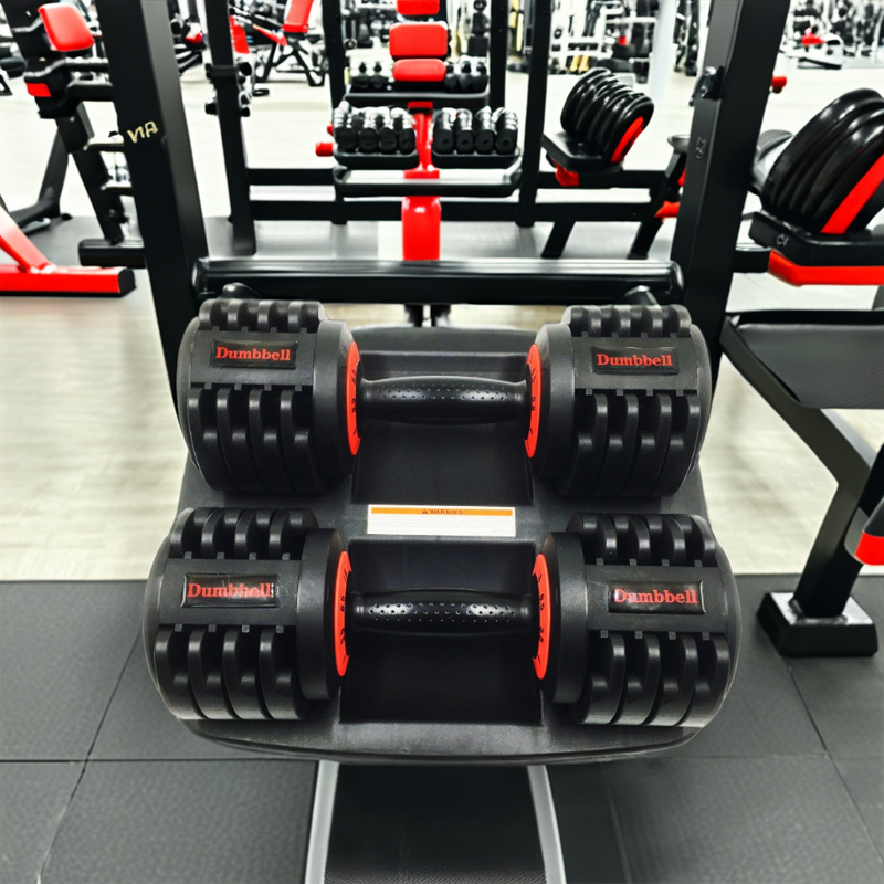 Free Weights Set Factory - 2 X 14.5lbs Adjustable Rubber Iron