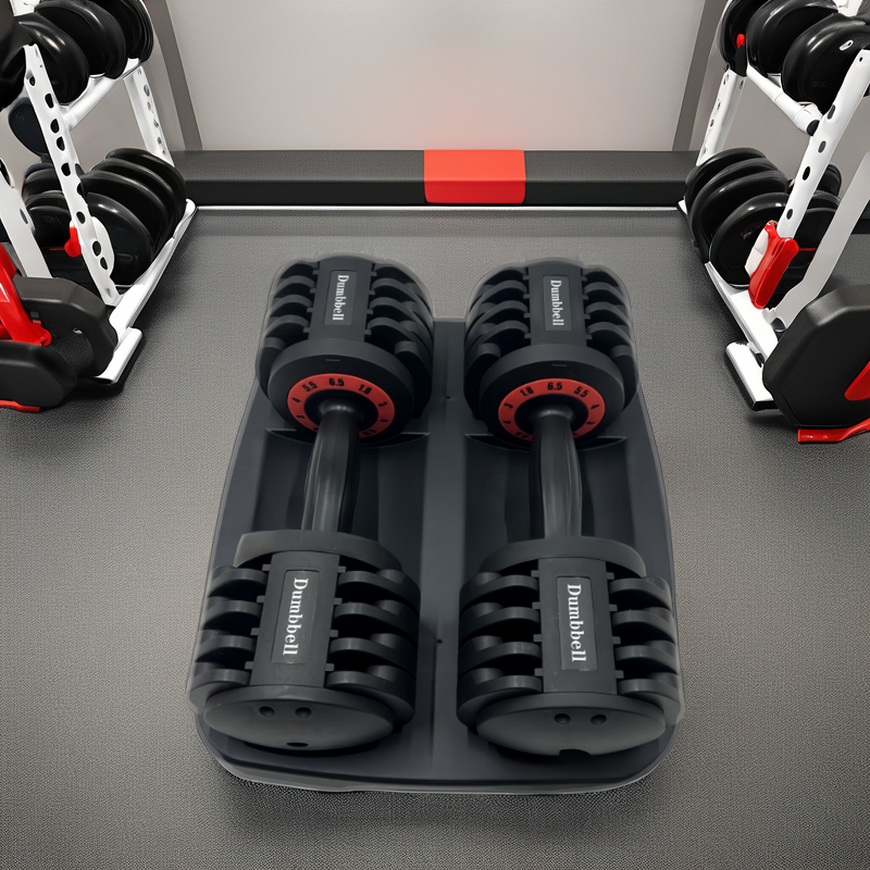 Free Weights Set Factory - 2 X 14.5lbs Adjustable Rubber Iron