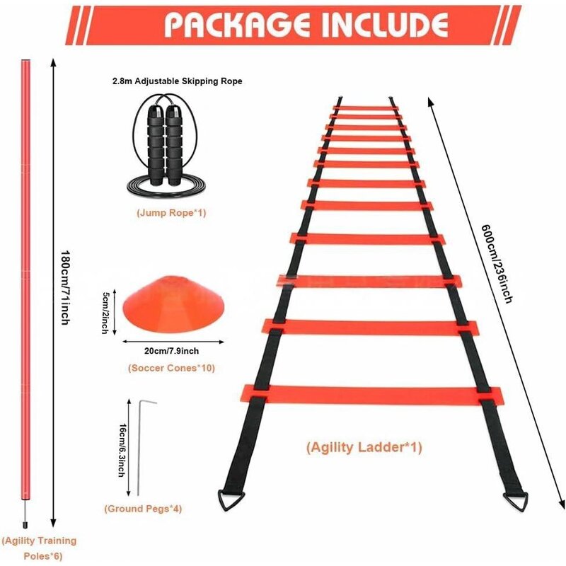 Agility Ladder Factory - Cross-Border Football Training Set
