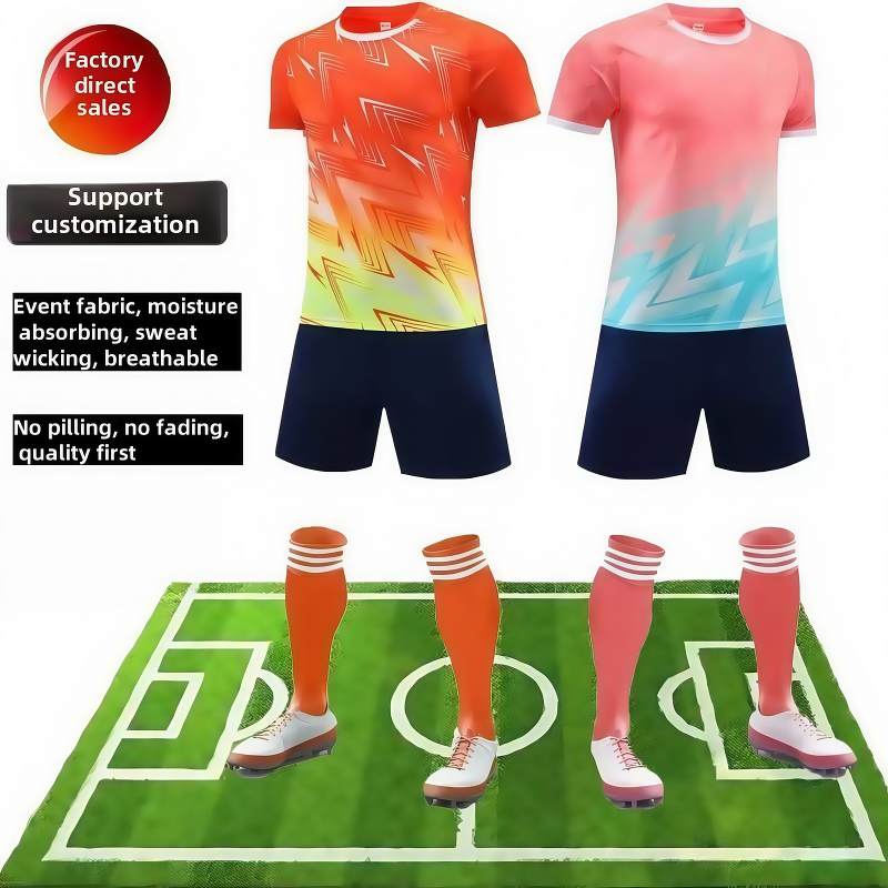 Soccer Jersey Factory - Custom Fluorescent Pink 100% Polyester