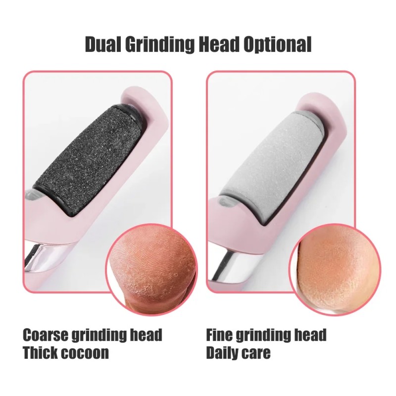 Electronic Gadgets Profesional Foot Grinder USB Rechargeable Scrub Pedicure Machine Electric Foot File Callus Remover