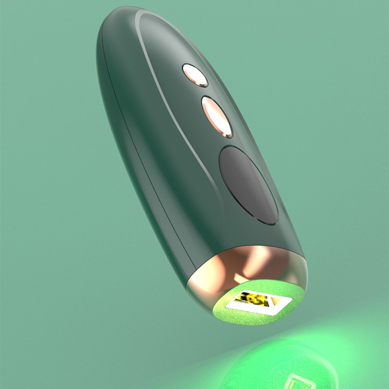 Handheld Electronic IPL Laser Hair Removal Epilator with LCD Display 5 Intensity Levels for Face Arm & Leg Hair Removal