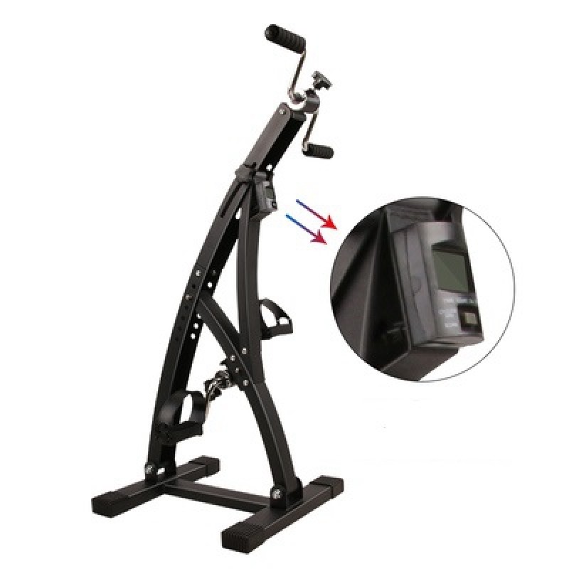 Personal Health Care Indoor Mini Exercise Pedal Bike Foldable Hand and Foot Exercise Bike for  Rehabilitation Training