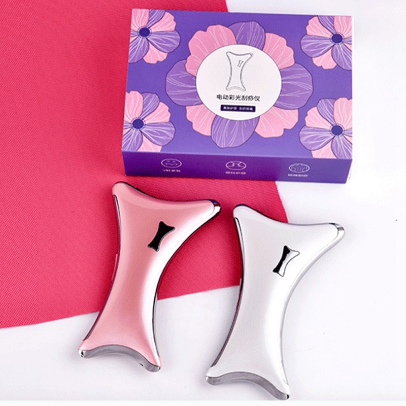 New Product Ideas 2025 Microcurrent Anti-aging Facial Electric Gua Sha Face Neck Electronic Gua Sha Massager