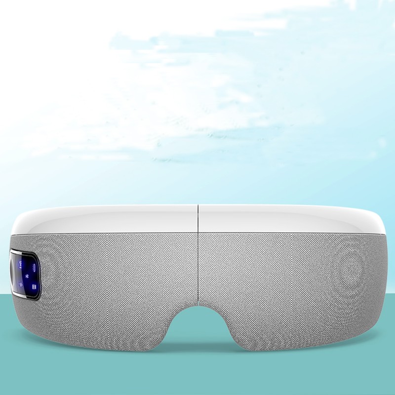 2024 New Arrival USB Rechargeable Eye Care Heated Warm Vibration Massage Eye Relief Heating  Vibrating Eye Massager