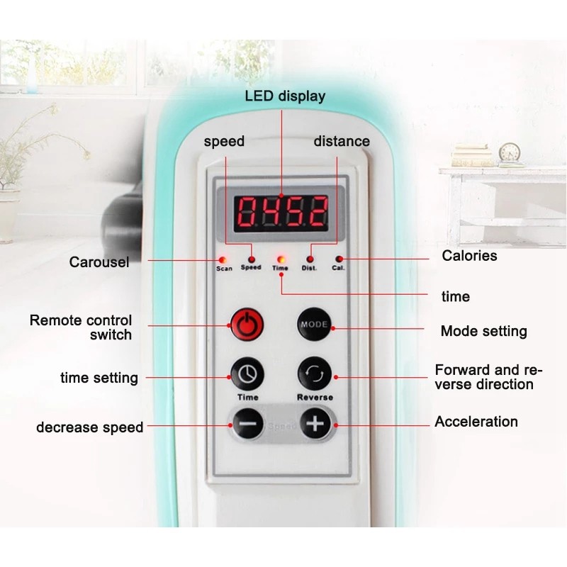 Factory Price  Electric Exercise Bike Rehabilitation Exercise Bike with Remote Controller Arm and Leg Exercise Pedal Bike