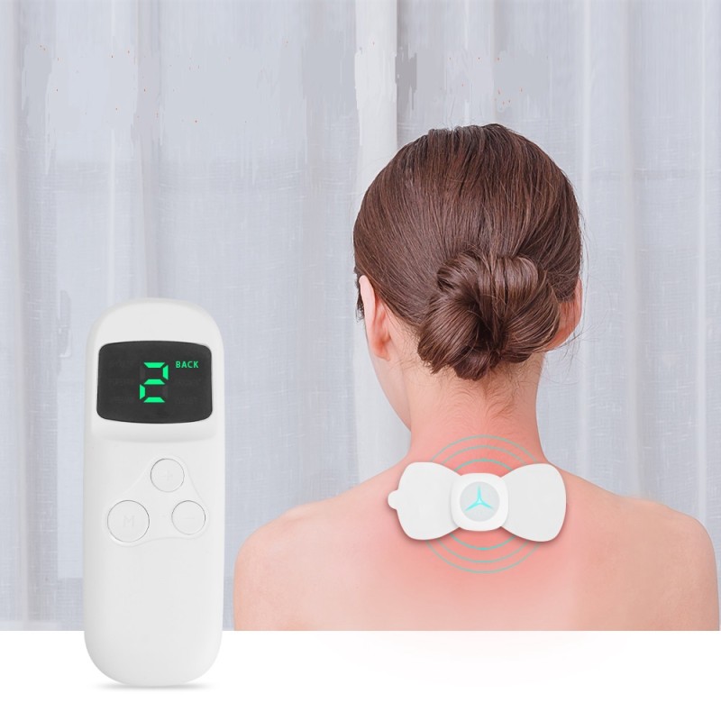 EMS Electric Neck Massager Tens Low Pulse Neck Back Body Muscle Stimulator Arm Leg Relaxation Pad Electronic Pulse Massager Pads