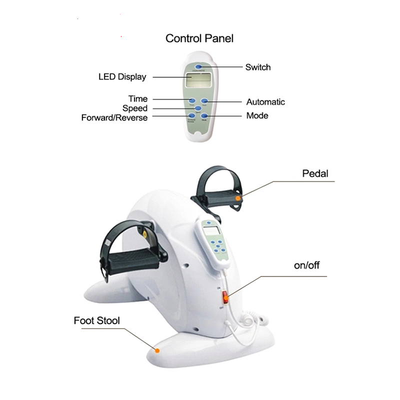 Professional Adult  Use Automatic Hand and Feet Training Stepper Physiotherapy Electric Exercise Stationary Bike  for Disabled