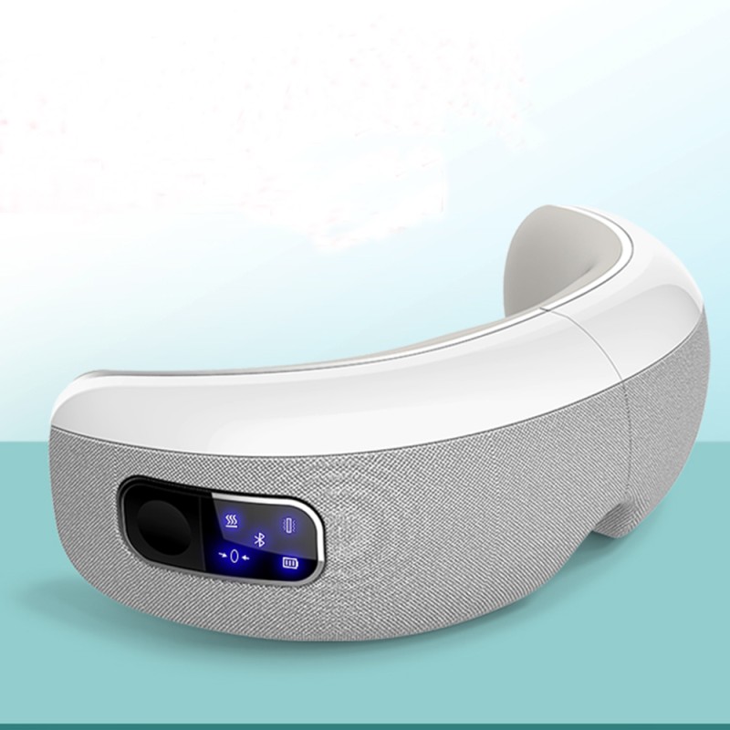 2024 New Arrival USB Rechargeable Eye Care Heated Warm Vibration Massage Eye Relief Heating  Vibrating Eye Massager