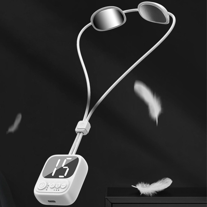 Home Meiking Professional Mini Portable Neck Massager Pain Relief Heating Cervical Spine Pendant Tens Unit for Neck Relaxation