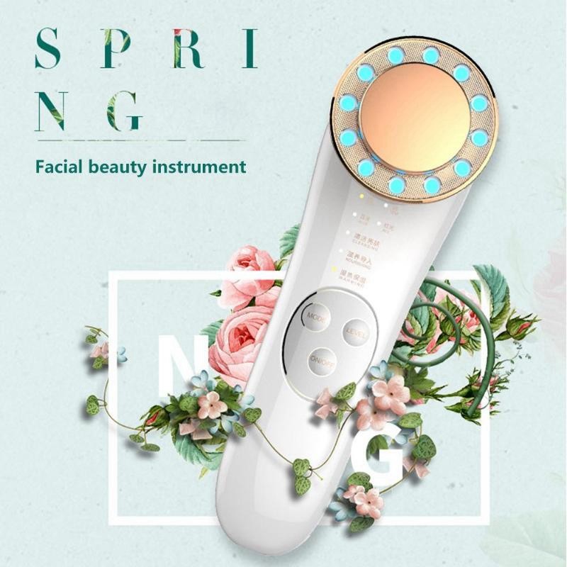 Tech Gadgets 2025 Electronic Home Use Portable Skin Clean Beauty Massage Skin Rejuvenation EMS Facial Beauty Device