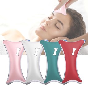 2025 Professional Beauty Products Skin Tightening Face-Lift Electronic Gua Sha Facial Tool with Photonic EMS Vibration Massager
