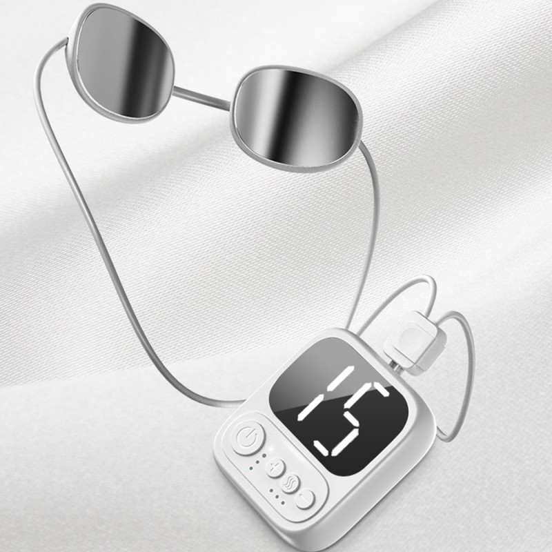 Home Meiking Professional Mini Portable Neck Massager Pain Relief Heating Cervical Spine Pendant Tens Unit for Neck Relaxation