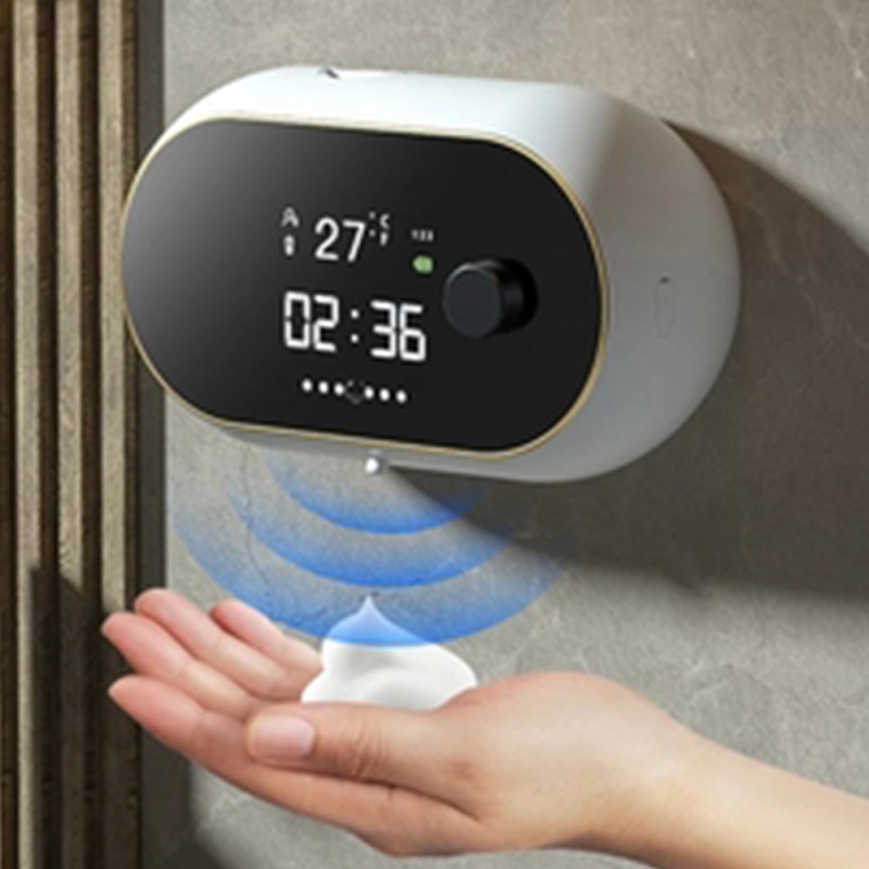 Electronic Wall Mounted Hand Plastic Touchless  Foaming Automatic Hand Soap Dispenser  Hands Free Soap Dispenser
