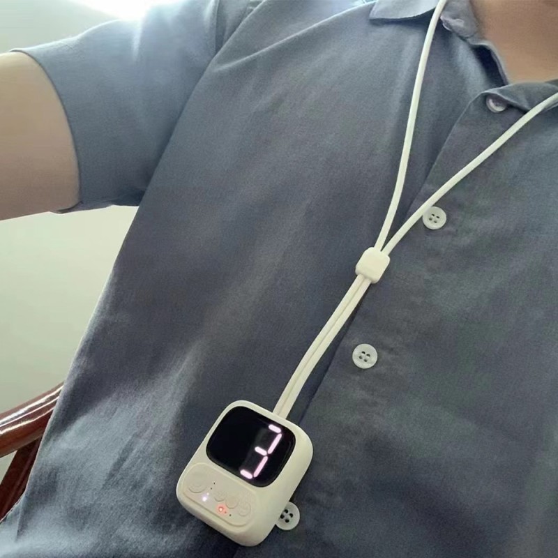 Home Meiking Professional Mini Portable Neck Massager Pain Relief Heating Cervical Spine Pendant Tens Unit for Neck Relaxation