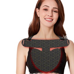 Factory Outlet Weinkle Removal Silicone LED Neck Beauty Instrument Photon Infrared Light Therapy for Skin Standing Face