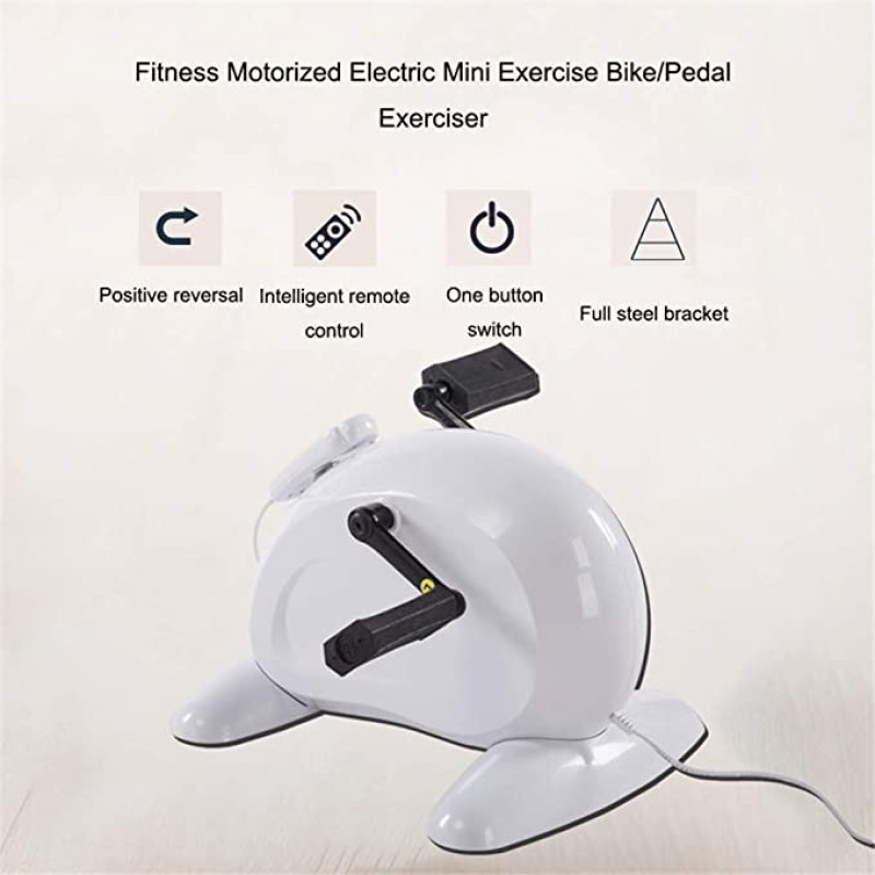 Personal Health Care Motorized Electric Mini Exercise Bike Mini Pedal Foot Cycle Thera Pedal Trainer Auto Stationary Bike
