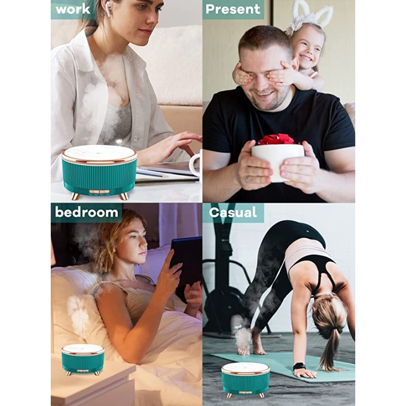 Portable 500ml Ultrasonic Essential Oil Diffuser Super Cool Mist with USB Charge Sports & Entertainment Product