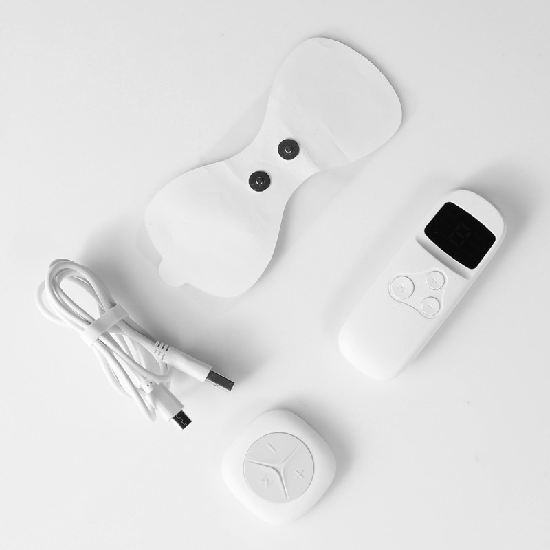 2025 New Professional Pain Relief Mini Neck Massager Intelligent EMS Vibration Mini Machine for Shoulder Massage