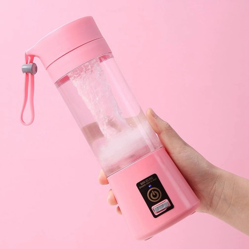 Multifunctional Portable Fruit Juicer Blender 6 Blade Juice Mixer  USB Charging Fruit Juicer Extractor Machine