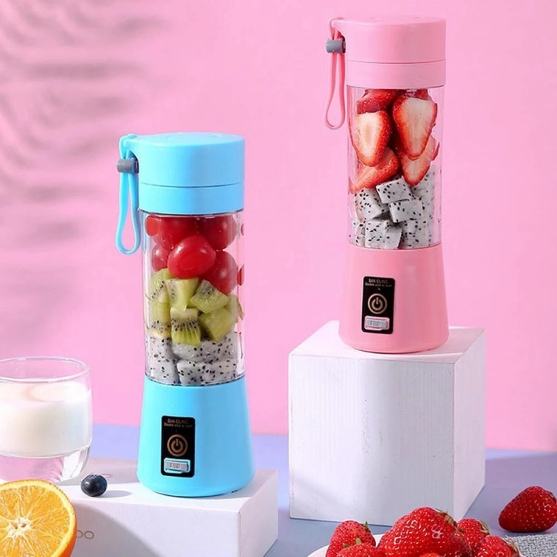 Portable Electric Juicer  380ml  Personal Home Travel Use Electric Juicer Extractor Machine Mini Automatic Juicer Bottle