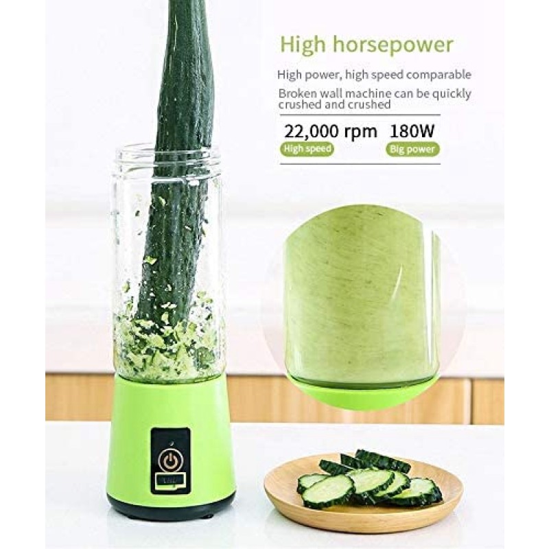 Smoothie Machine Electric Household Juice Maker Wireless Rechargeable Usb Mini Hand Portable Fruit Rechargeable Juicer