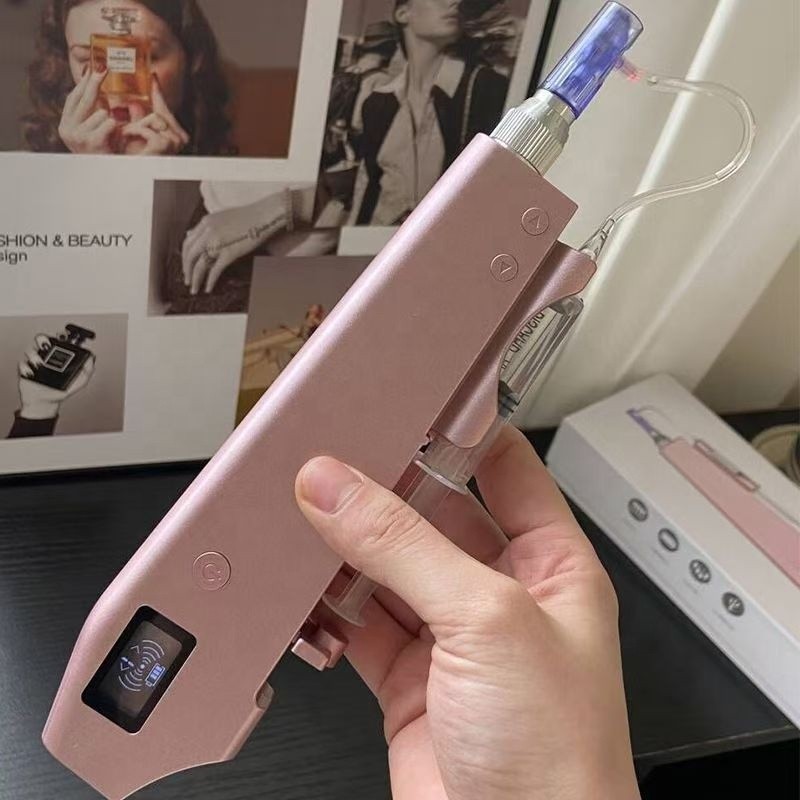 New Product Ideas 2025 Personal Skin Care  Adjustable 0.25mm Derma Stamp Dr Pen Digital Display at Home Microneedling  Pen