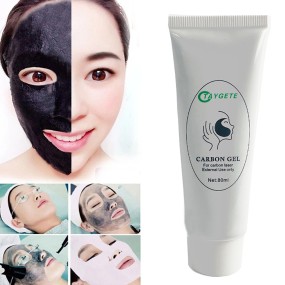 80ML/PCS Black Gel Mask Skin Peeling Carbon Cream for Whitening Facial Rejuvenation Moisturizing Cleaning Beauty Personal Care