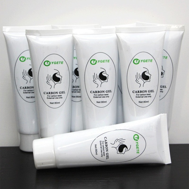 Carbon Gel Black Face Cream Mask Facial Deep Cleaning Support Laser Active Nano Toner Skin Rejuvenation Laser Carbon Cream Gel