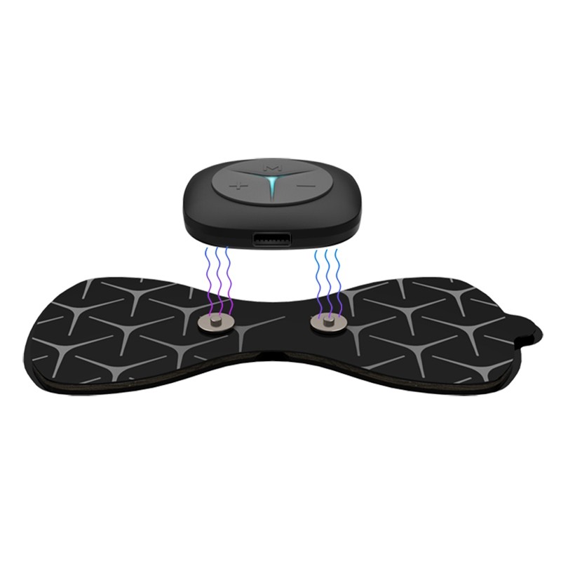 2025 New Professional Pain Relief Mini Neck Massager Intelligent EMS Vibration Mini Machine for Shoulder Massage