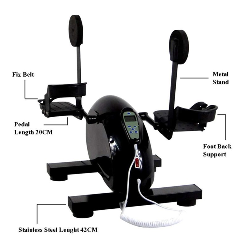 Private Label Accepted Electronic Portable Hand and Foot Digital Pedal Exerciser Automatic Pedal Exercise Machine for Stroke