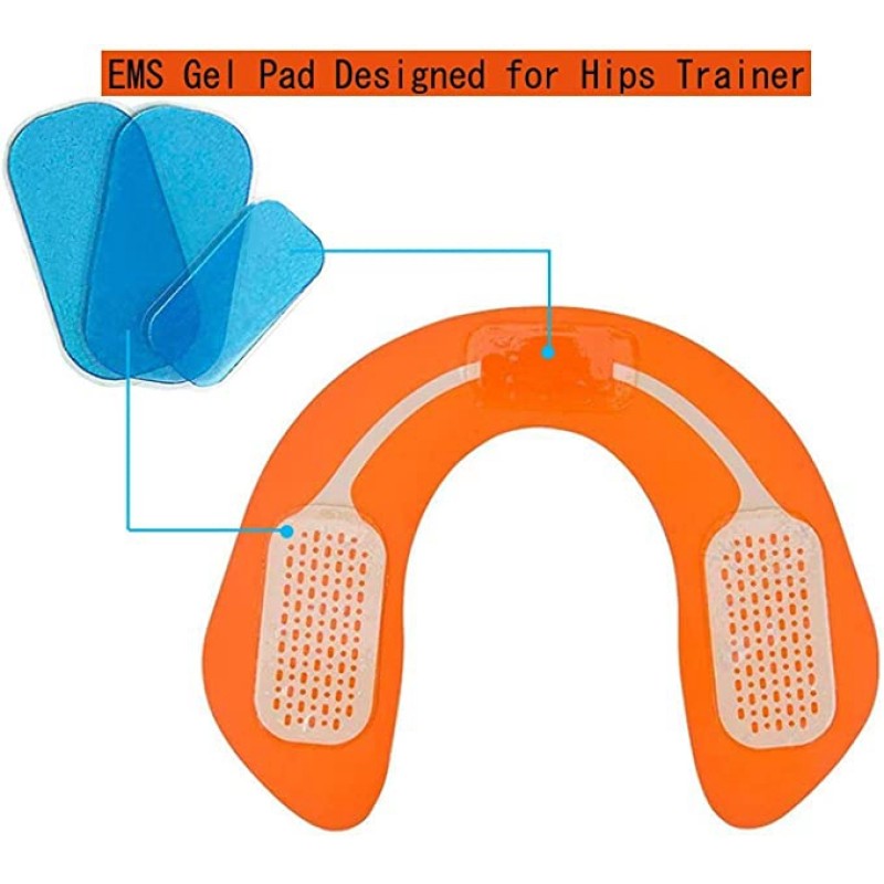 2024 New Electrical Hip Abs Muscle Stimulator Powerful Vibration EMS Buttocks HIP TRAINER Thigh Masters for Body Fitness