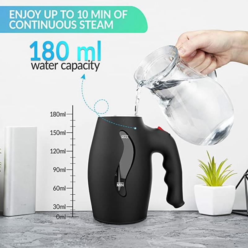 850W Electric Household Fabric Steam Iron 180ml Portable Vertical Fast-Heating Handheld Steamer for Clothes Sports Entertainment