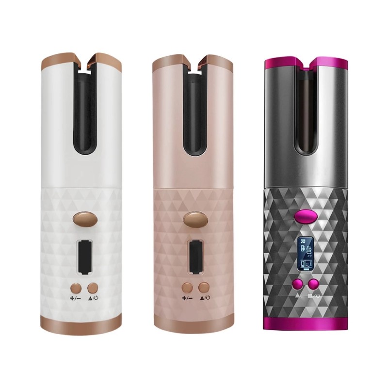 Best Selling Products 2024 Portable Multi Styler Hair Curler USB Rechargeable Professional  Automatic Hair Curler Wand